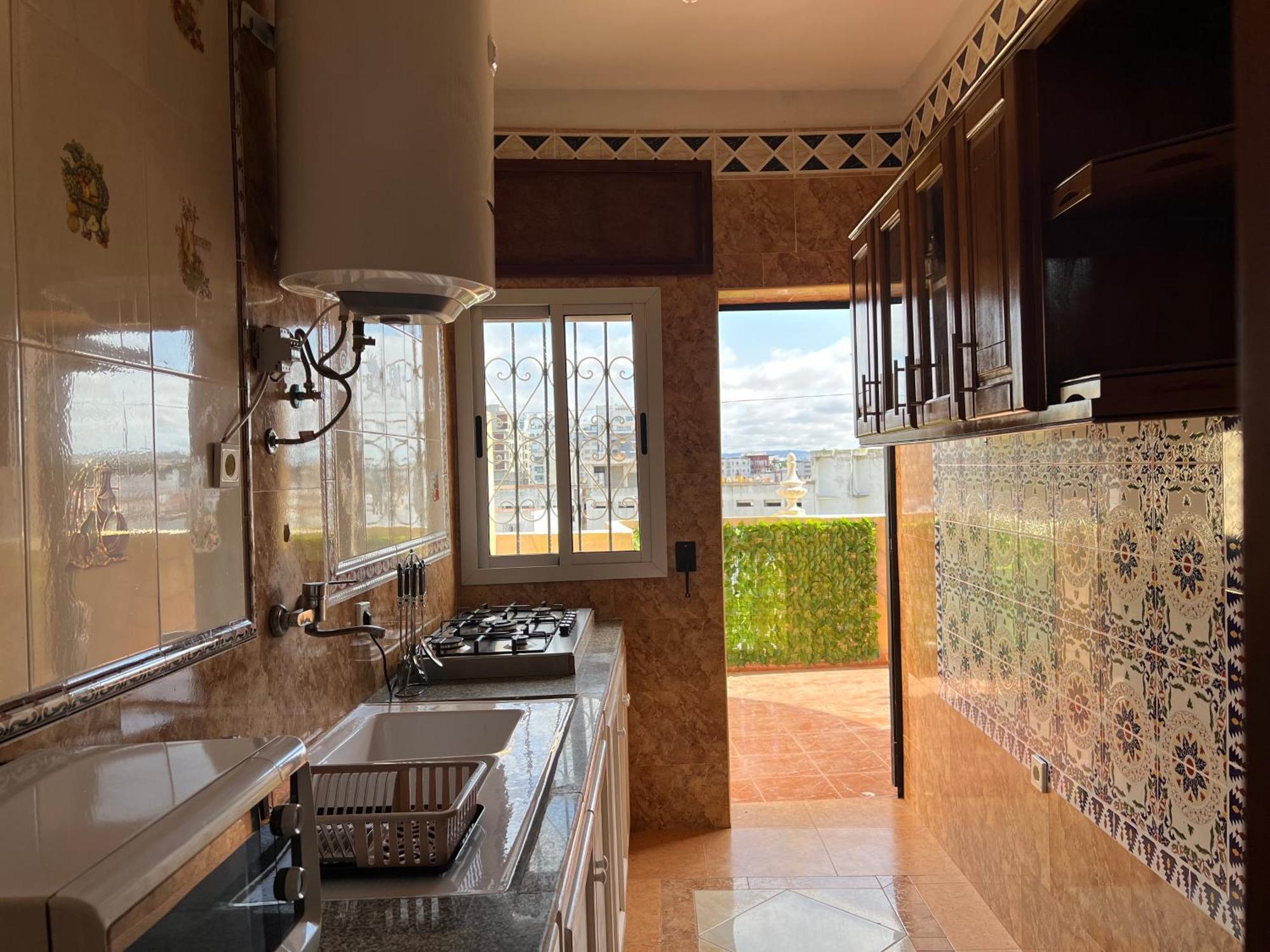 Apartment City Center Panoramic View Terrace Tanger Exterior foto
